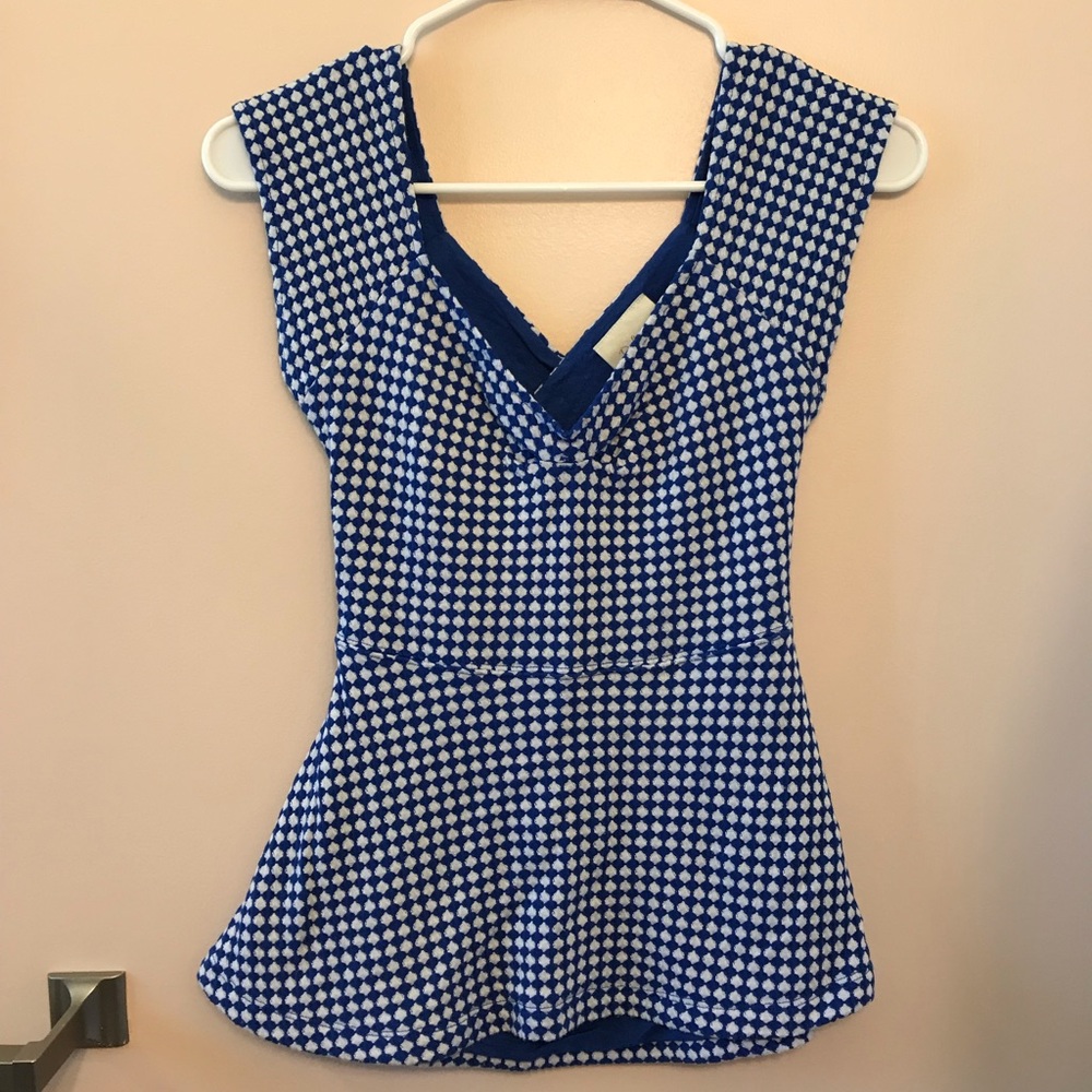 Anthropologie open back top